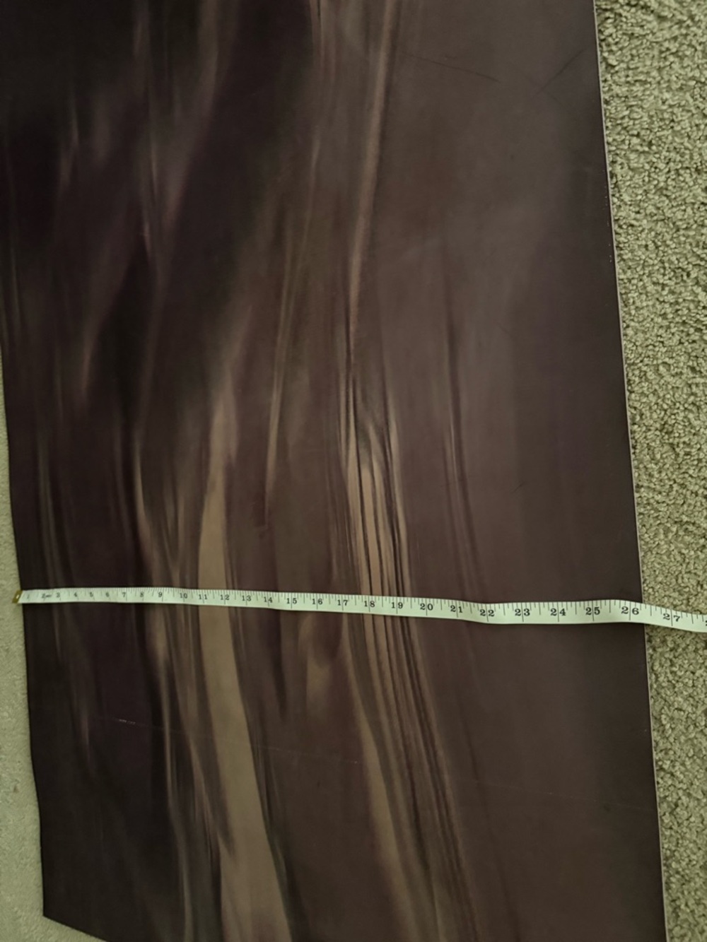 Lululemon Athletica Plum/Pink Yoga Mat - Dual-Tone Non-Slip Exercise Mat UNISEX - Picture 14 of 15